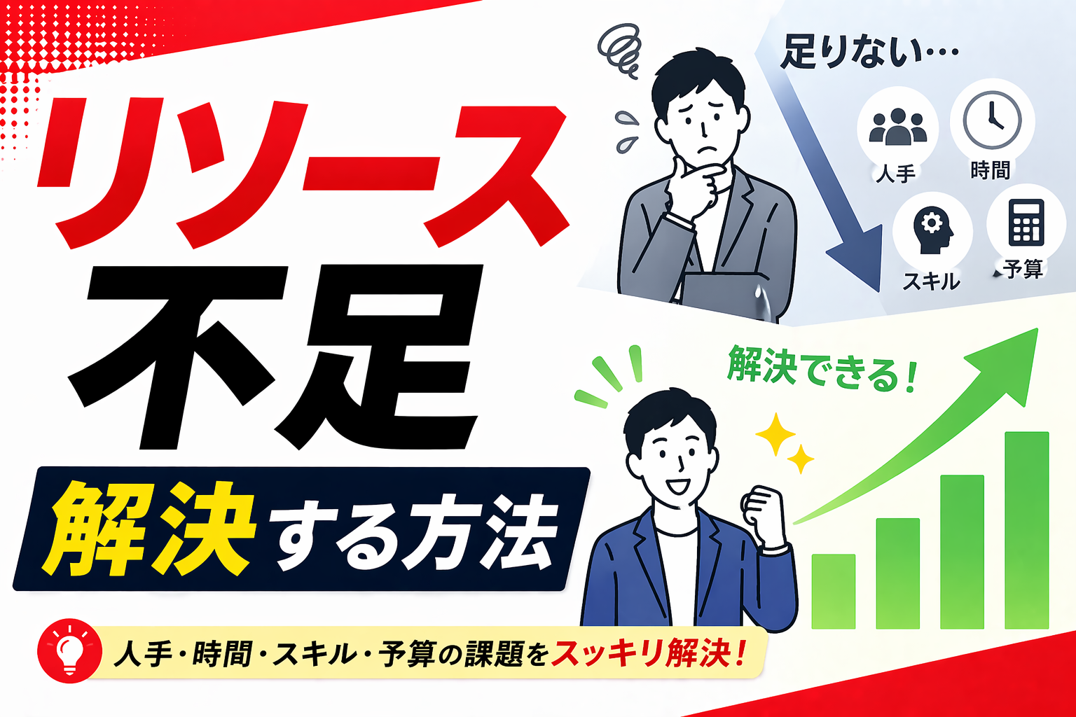 Web担当者「リソース不足」を解消し、サイトを成長させる秘訣